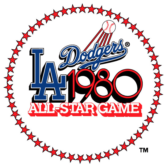 MLB All-Star Game 1980 Primary Logo DIY iron on transfer (heat transfer)